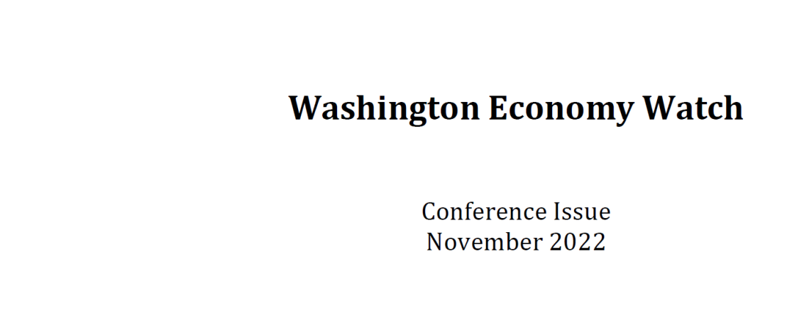 Stephen S. Fuller Institute – Washington Economy Watch
